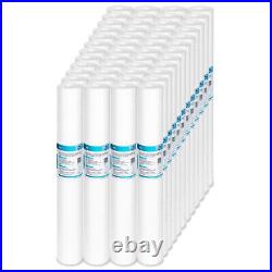1-48 Pack 1/5/10/20 Micron 20x2.5 Whole House Sediment Water Filter Cartridges