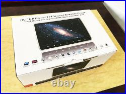 10.1'' HD TFT LCD Screen Car Headrest Monitor DVD Player Kit With USB/SD/HDMI/FM