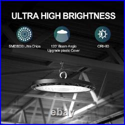 10 PACK 200W UFO Led High Bay Light Industrial Warehouse Commercial Shop Light