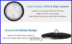 10 PACK 200W UFO Led High Bay Light Industrial Warehouse Commercial Shop Light