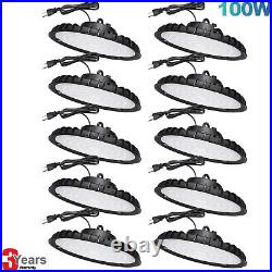 10 Pack 100W UFO Led High Bay Light Commercial Gym Factory Industrial Warehouse