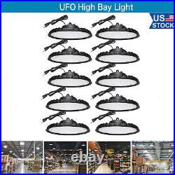 10 Pack 100W UFO Led High Bay Light Commercial Gym Warehouse Industrial Fixture