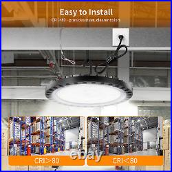 10 Pack 100W UFO Led High Bay Light Factory Warehouse Commercial Led Shop Lights