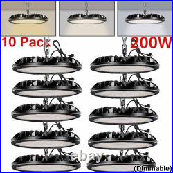 10 Pack 200W Led UFO High Bay Light Industrial Commercial Factory Warehouse Shop