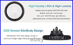 10 Pack 200W UFO LED High Bay Light Factory Warehouse Commercial Light Fixtures