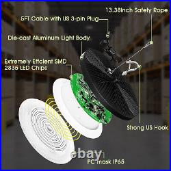 10 Pack 200W UFO LED High Bay Light Garage Warehouse Industrial Commercial Light