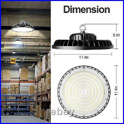 10 Pack 200W UFO Led High Bay Light Commercial Industrial Warehouse Shop Lights