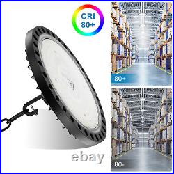 10 Pack 200W UFO Led High Bay Light Factory Warehouse Commercial Led Shop Lights