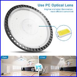 10 Pack 200W UFO Led High Bay Light Factory Warehouse Commercial Led Shop Lights