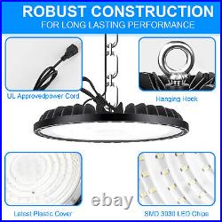 10 Pack 200W UFO Led High Bay Light Industrial Commercial Warehouse Shop Light