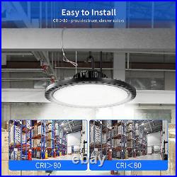 10 Pack 300W UFO LED High Bay Light Factory Warehouse Industrial Commercial Shop