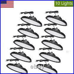 10 Pack 300W UFO Led High Bay Light Industrial Commercial Factory Warehouse Lamp