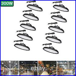 10 Pack 300W UFO Led High Bay Light Warehouse Gym Industrial Commercial Lights