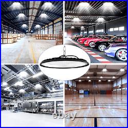 10 Pack 500W UFO LED High Bay Light Industrial Factory Warehouse Shop Commercial