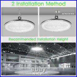 10 Pack 500W UFO Led High Bay Light Factory Commercial Warehouse Light Fixtures