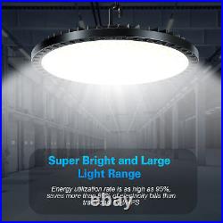 10 Pcs 200W UFO Led High Bay Light Commercial Industrial Warehouse Garage Light