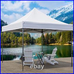 10 x 10 ft Pop UP Canopy with Sidewalls Heavy Duty Waterproof Outdoor Commercial