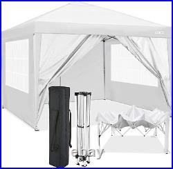 10'x10' Commercial Gazebo Shelter Canopy Party Tent Sidewall With Window&Bag