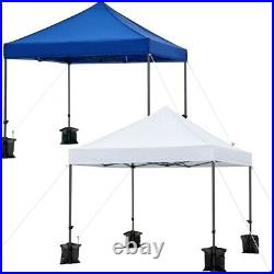 10'x10' Commercial Pop Up Tent Canopy Waterproof Party Wedding Patio Gazebo
