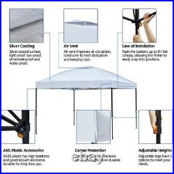 10'x10' Ez Outdoor Pop Up Canopy Party Commercial Folding Tent Shelter Gazebo