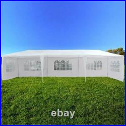 10'x30' Party Tent Wedding Commercial Gazebo Marquee Canopy With5 Side Wall Awings