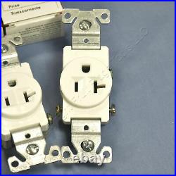 100 Cooper White COMMERCIAL Single Outlet Receptacles NEMA 5-20R 20A 125V 1877W