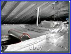 1000 sqft Commercial Carport White Reflective Foam Core 1/8' Insulation Barrier