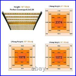 1000W Full Spectrum withSamsung LED 8Bar Grow Lights Indoor Commercial Lamp Flower
