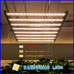 1000W Grow Light Full Spectrum LED Indoor Plant Growth 6X6 Coverage Area Samsung