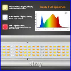 1000W LED Bar Grow Light 6.5x6ft Full Spectrum Fold Commercial Indoor Plant Lamp