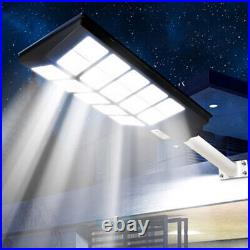 1000W Watts 990000000000LM Commercial Solar Street Light Dusk to Dawn Road Lamp