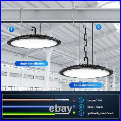 100W 200W LED UFO High Bay Light LED Shop Commercial Warehouse Workshop Lights
