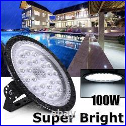10Pack 100W 100 Watt UFO LED High Bay Light Commercial Bay Lighting Garage Lamp