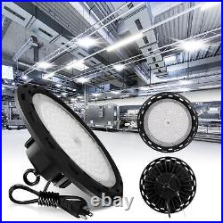 10Pack 150W UFO LED High Bay Light Commercial Warehouse Factory Shop Light 6000K