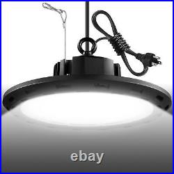 10Pack 150W UFO LED High Bay Light Commercial Warehouse Factory Shop Light 6000K