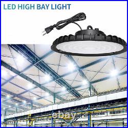 10Pack 200W UFO Led High Bay Light Gym Factory Commercial Warehouse Garage Light