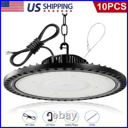 10Pack 300W UFO Led High Bay Light Factory Warehouse Commercial Led Shop Lights