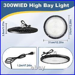 10Pack 300W Ufo Led High Bay Light Commercial Industrial Factory Warehouse Light