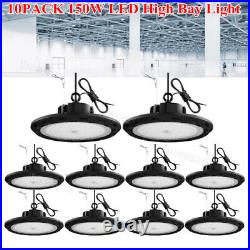 10X 150W UFO High Bay Light Dimmable Commercial Factory Warehouse LED Shop Light