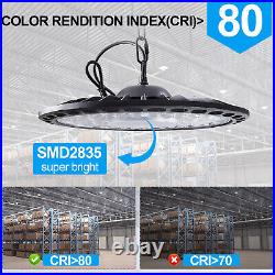 10pcs 500W UFO Led High Bay Light Shop Commercial Factory Warehouse Lighting