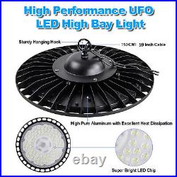 10pcs 500W UFO Led High Bay Light Shop Commercial Factory Warehouse Lighting