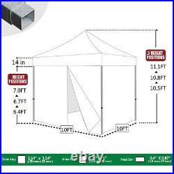 10x10 Pop Up Canopy Outdoor Instant Party Tent Commercial Gazebo With4 Side Walls