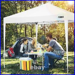 10x10FT EZ Pop-UP Canopy Foldable Waterproof Party Gazebo Commercial Event Tent