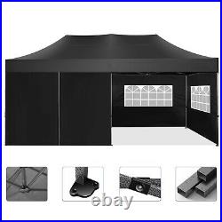 10x20 Canopy Pop Up Gazebo Outdoor Shelter Commercial Wedding Instant Tent Patio