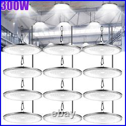 12 PACK 300W UFO LED High Bay Light Shop Industrial Commercial Factory Warehouse