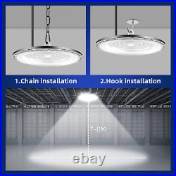 12 PACK 300W UFO LED High Bay Light Shop Industrial Commercial Factory Warehouse