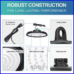 12 Pack 100W UFO Led High Bay Light Factory Warehouse Commercial Light Fixture