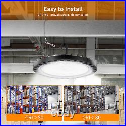 12 Pack 100W UFO Led High Bay Light Factory Warehouse Commercial Light Fixtures