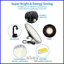 12 Pack 150W UFO Led High Bay Light Factory Warehouse Commercial Light Fixtures