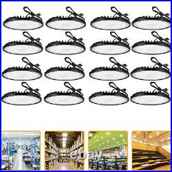 12 Pack 200W UFO Led High Bay Light Factory Warehouse Commercial Light Fixtures